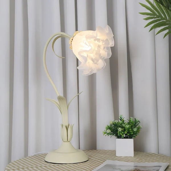 Vintage Verstellbare Blume Tischlampe