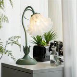 Vintage Verstellbare Blume Tischlampe