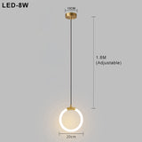 Nordic Simple Led Pendelleuchte