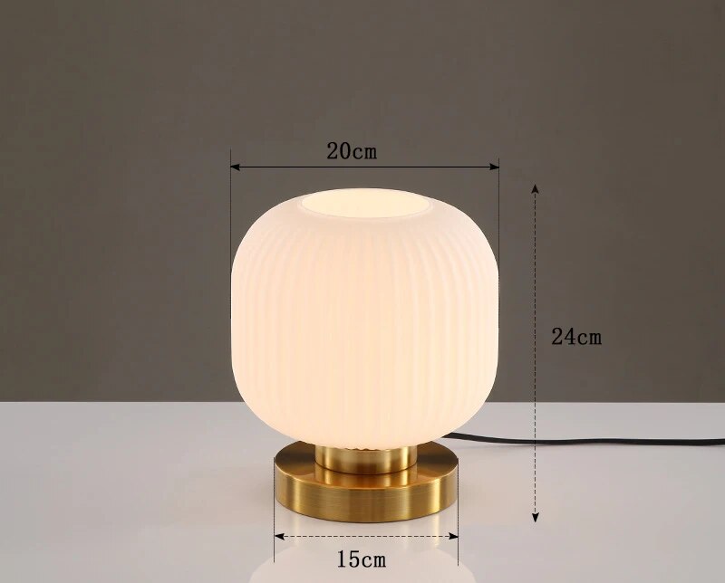Krystall-Lampe