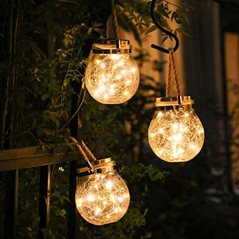 (4-pack) Solarglas-Licht