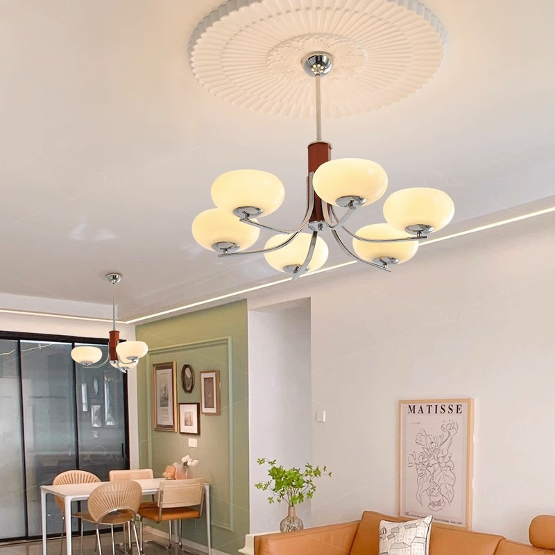 3/5 Kopf Bauhaus-Kronleuchter