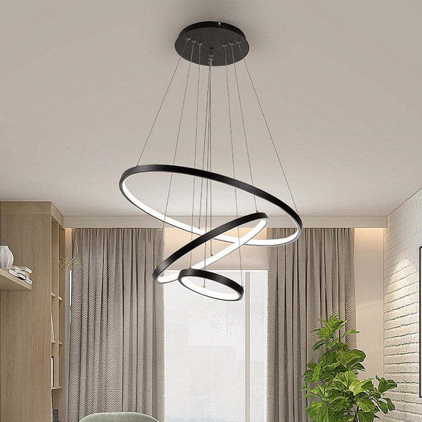 Yumanira | Moderne Deckenleuchte mit 3 Ringen